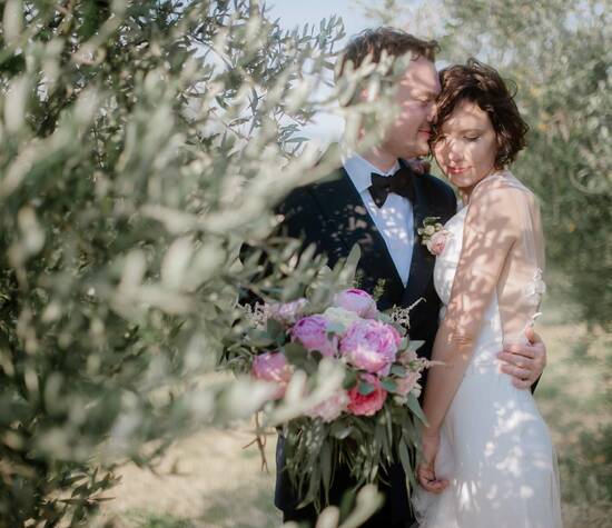 Couple Shoot in Olive Grove