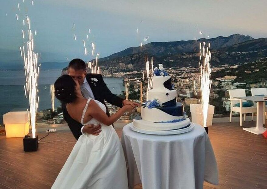 Grand Hotel President Sorrento, getting married overlooking the enchanting Gulf of Naples is priceless!