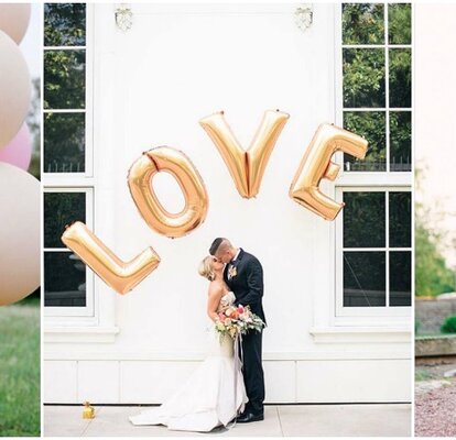Fab ideas to decorate your wedding day with balloons!