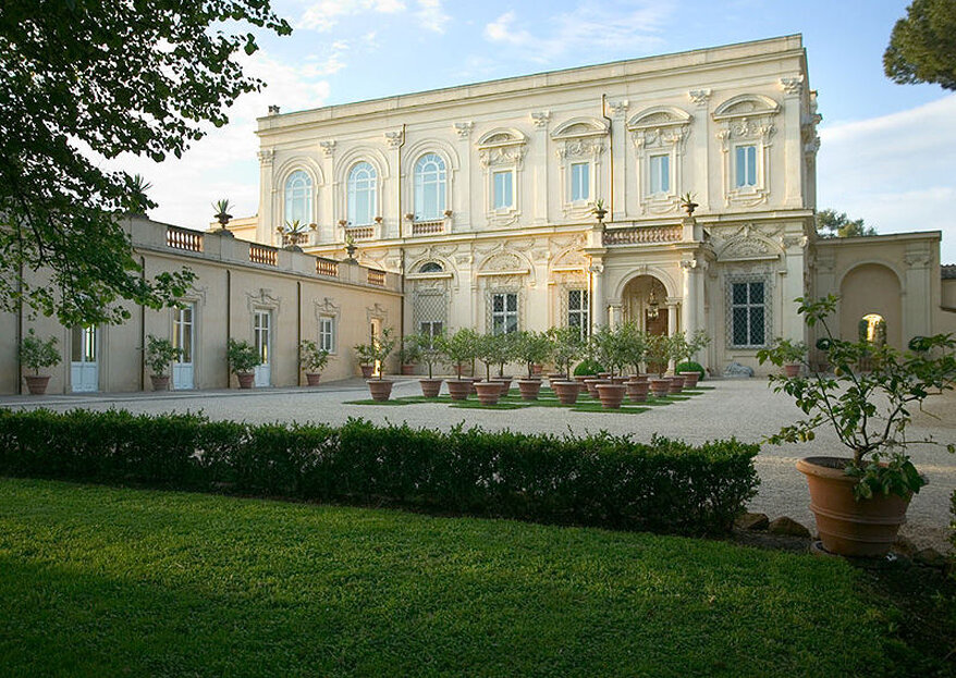 Villa Aurelia, a Cradle of Art, History and Tradition as your Wedding Venue