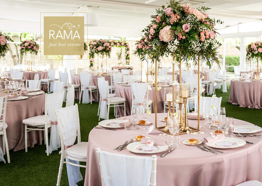 Rama Eventi: The Most Exclusive, Elegant and Creative Catering &amp; Banqueting Service for Your Wedding!