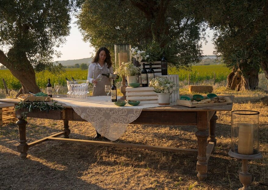 Make the dream of a wedding in Puglia come true at Puglia a Masseria Amastuola Wine Resort