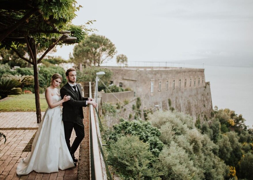 All the magic of a wedding with the charm of Sorrento at Castello Giusso
